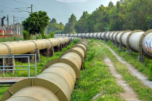 Oil and Gas Industry at outdoor at day 