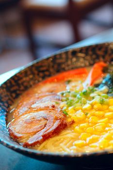 noodle in japanese style on table