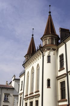 Administration building. Typical Polish architecture in Rzeszow.