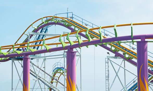 rollercoaster at day