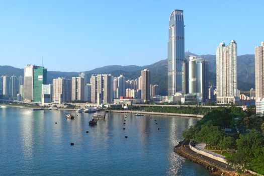 skylines of urban area at daytime