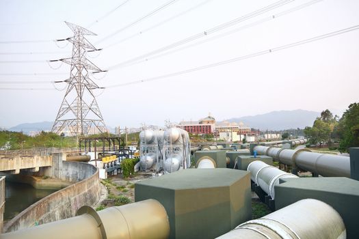 Oil and Gas Industry at outdoor at day 