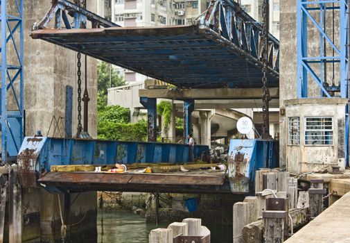 abandoned harbour