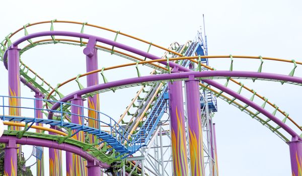 rollercoaster at day