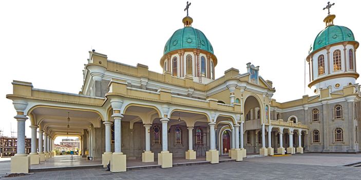 Bole Medhane Alem Church in Addis Ababa, Ethiopia