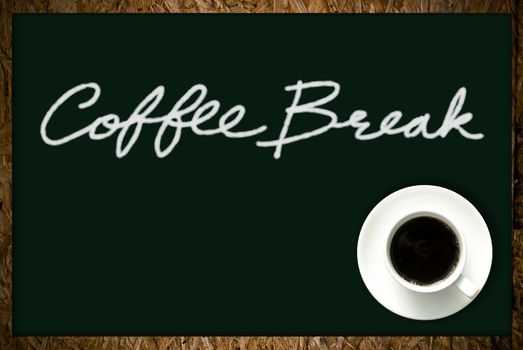 Coffee break, Coffee background concept