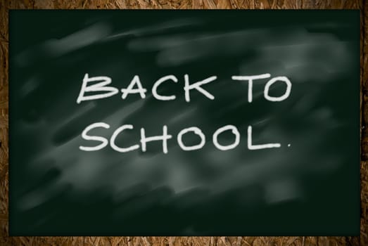 Black board, Back to school concept