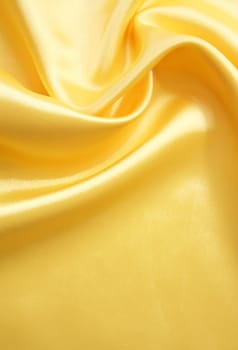 Smooth elegant golden silk can use as background 