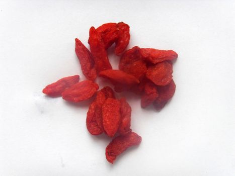 The fruit of Chinese wolfberry