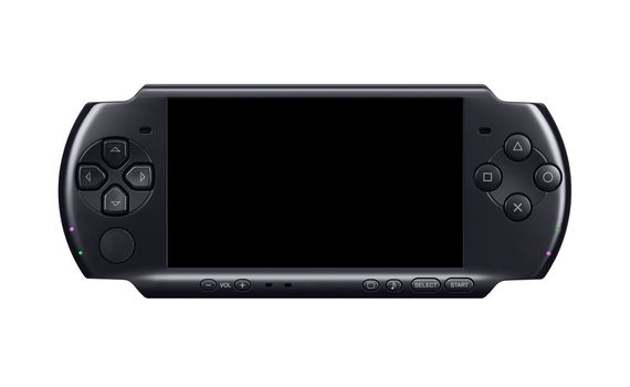 psp isolated on white