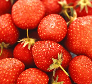fresh strawberry background