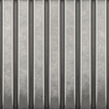 Some corrugated metal / building material with vertical ridges - a great background texture.