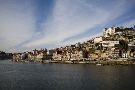 View from Oporto city in Portugal