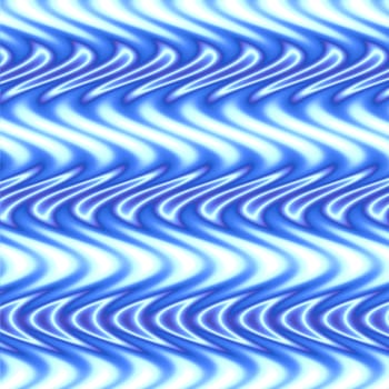 An abstract blue flames pattern - very wavy.
