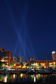 Luminato: Pulse Front installation in Toronto, Canada.