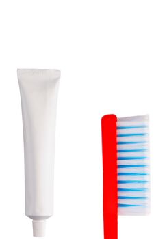 Toothbrush and toothpaste