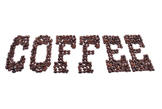 Background with coffee beans