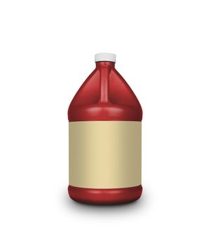 Oil canister isolated on a white background