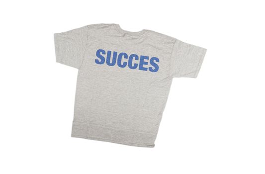 succes  t-shirt isolated on white