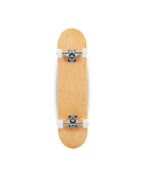 skateboard on a white background