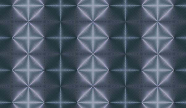 Original pattern design, abstract art, blue diamonds