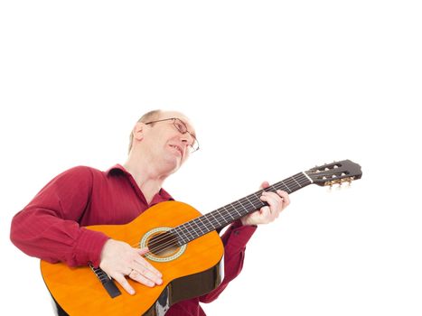 Man playing guitar