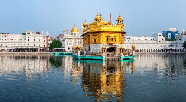 Sikh gurdwara Golden Temple (Harmandir Sahib). Punjab, India