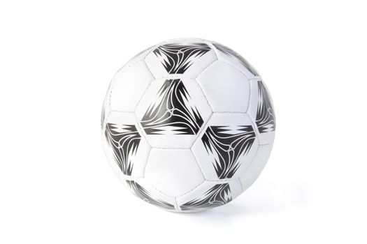 A typical soccer ball isolated on white background.