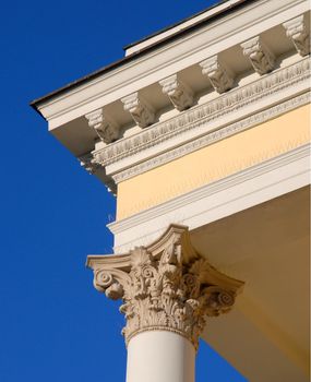 Columns, Wroclaw Opera. Poland.
