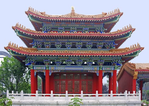 China element - wonderful building : pavilion