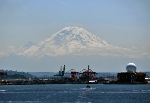 Seattle shoreline