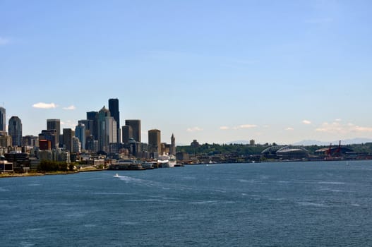 Seattle shoreline