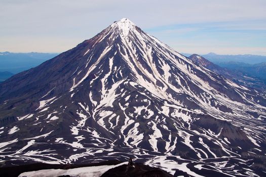 Vulcan Koryakskiy on the Kamchatka