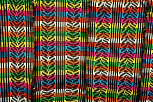 beautiful african cloth with rich pattern from Guinea-Bissau