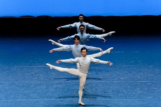 CHENGDU - JAN 5: The national ballet of china perform on stage at Jincheng theater.Jan 5, 2012 in Chengdu, China.
