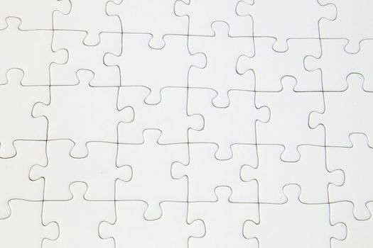 Texture of a standard white puzzle game.