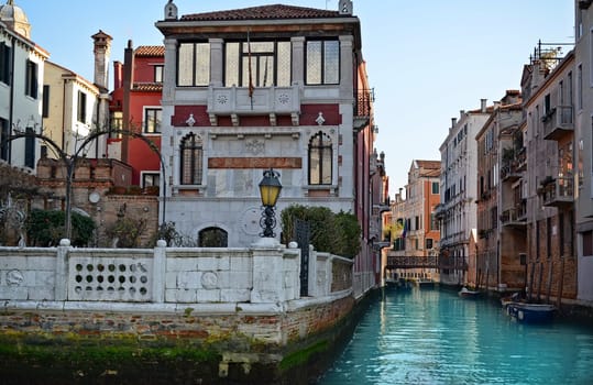 Beautiful water street - Venice, Italy