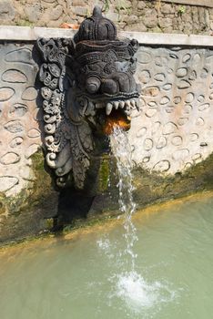 Termal Banjar Tega hot springs, North bali, Indonesia