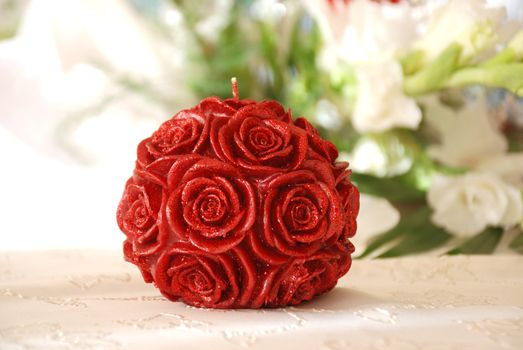 ball-shaped candle