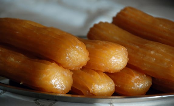 Tulumba turkish dessert