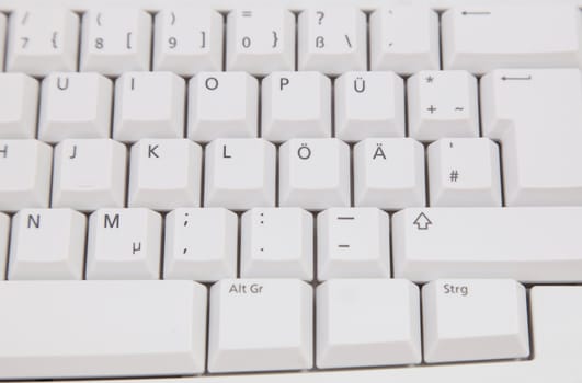 Standard computer keyboard.