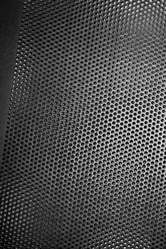 Black Iron Grill and the substrate from the grid as a background