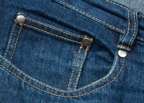 denim blue jeans pocket