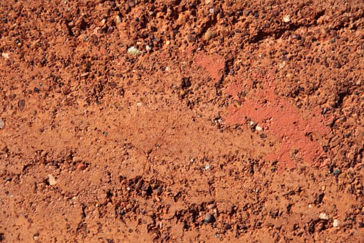 Red natural stone background texture.