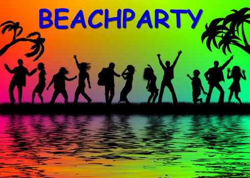 funny beachparty