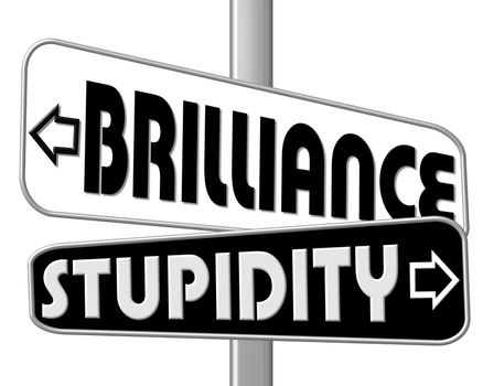 road sign brilliance / stupidity