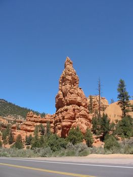 Red Canyon near Zion NP in Utah