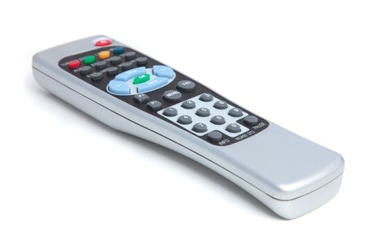 Standard remote control, All on white background.