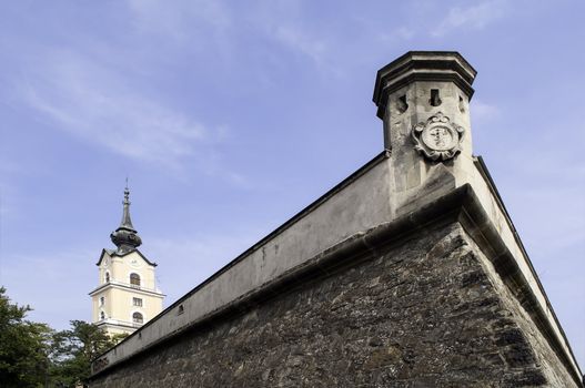 Castle of the Lubomirski family in Rzeszow, Poland. Court of Law.