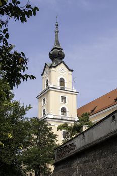 Castle of the Lubomirski family in Rzeszow, Poland. Court of Law.